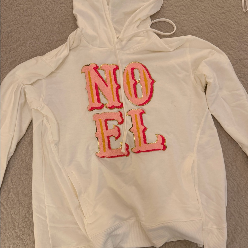 Holiday pullover with pockets